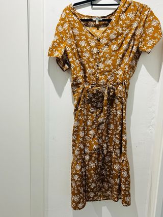 VESTIDO VERANO FLORES - TALLA L