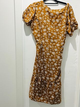 VESTIDO VERANO FLORES - TALLA L