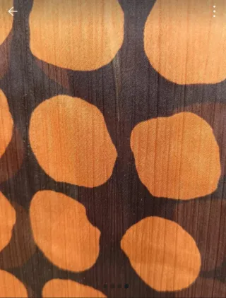 Blusa gasa lunares marrón y negro