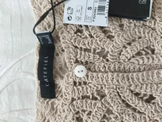 Top Cortefiel Crochet Arena Talla S