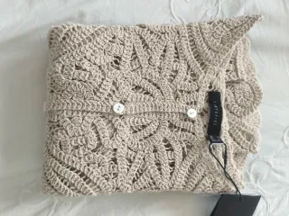 Top Cortefiel Crochet Arena Talla S