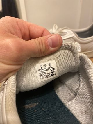 Zapatillas Lacoste Blancas