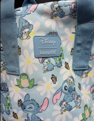 Mochila Loungefly Stitch Flores