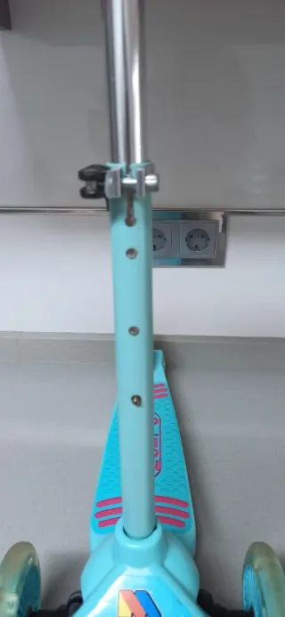 Patinete 3 Ruedas Molto Azul y Rosa