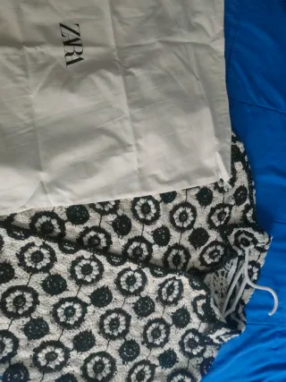 Camisa Crochet Hombre XXL Beige/Negro