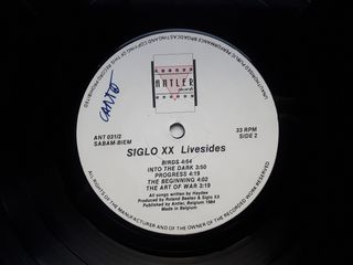 Vinilo Siglo XX - Live Sides