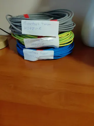 Cable Eléctrico H07Z1-K 4mm 15m