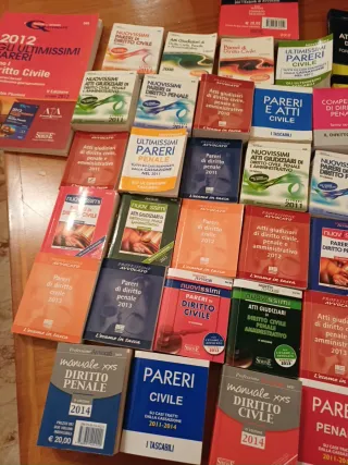 Lotto Libri Preparazione Esame Avvocato - Simone /