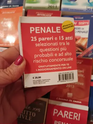 Lotto Libri Preparazione Esame Avvocato - Simone /