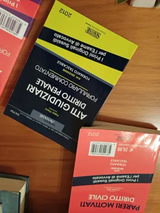 Lotto Libri Preparazione Esame Avvocato - Simone /