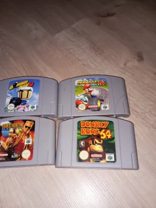 Cada juego a  25€ Nintendo 64