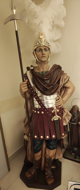Figura Soldado Romano Centurión 180cm