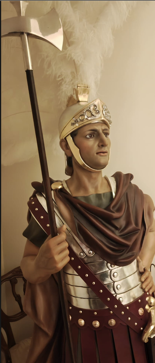 Figura Soldado Romano Centurión 180cm