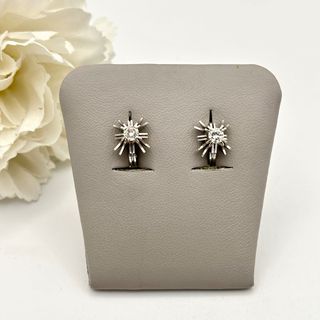 Pendientes de oro 18kt con diamantes