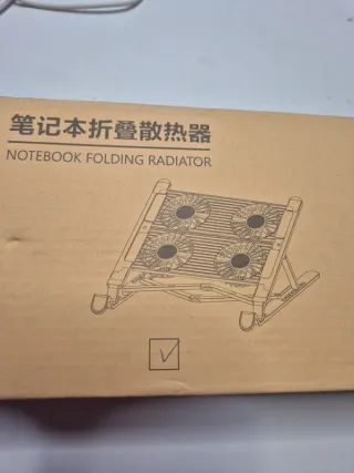 Base Refrigeración Portátil 4 Ventiladores RGB