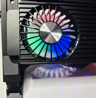 Base Refrigeración Portátil 4 Ventiladores RGB