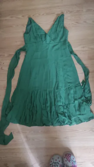 Vestido verde para eventos