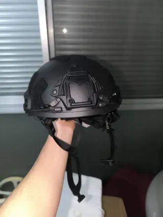 Casco Táctico Negro