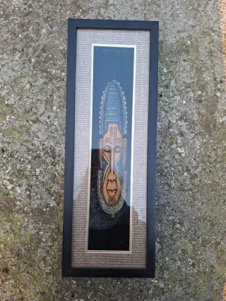 Máscara Tribal Africana Decorativa