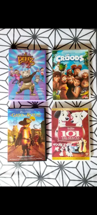 DVDs Infantiles, campanilla y +