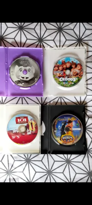 DVDs Infantiles, campanilla y +