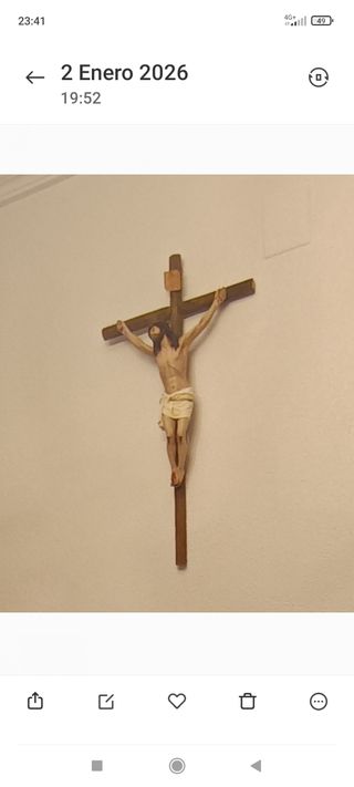 Crucifijo de pared