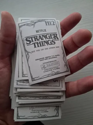 Cromos Stranger Things Panini