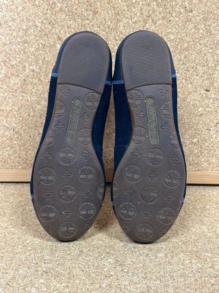 Bailarinas Timberland Azul Marino Cuero Talla 36