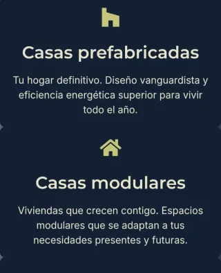 CASAS PREFABRICADAS.