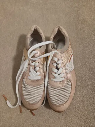 Sneakers Michael Kors rosa dorado