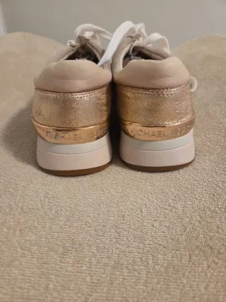 Sneakers Michael Kors rosa dorado