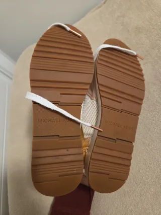 Sneakers Michael Kors rosa dorado