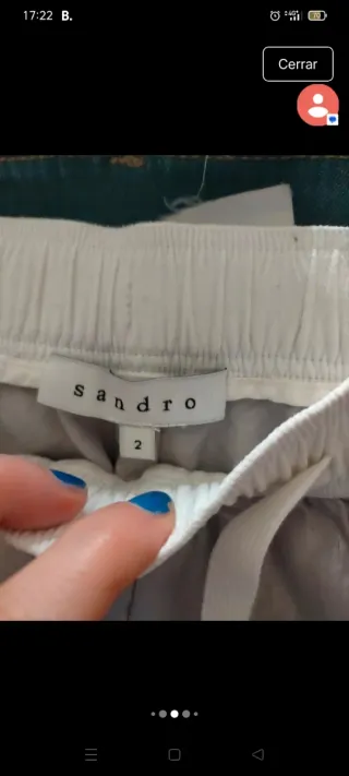 Pantalón corto Boxer Sandro Plata