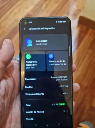 OPPO A53s Negro