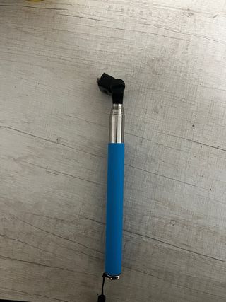 Tripode azul con correa