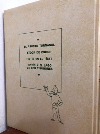 LAS AVENTURAS DE TINTÍN EN SEIS TOMOS