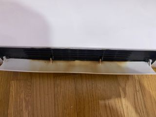 Calefactor eléctrico blanco