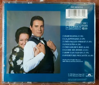 FREDDIE MERCURY & CABALLÉ - Barcelona. Cd