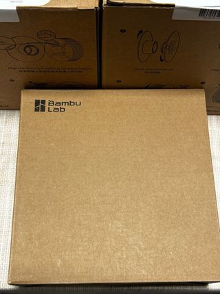 Filamento PLA BambuLab bianco riempito