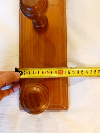 Perchero de madera