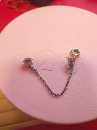 Cadena de seguridad Pandora plata