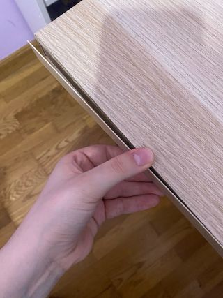 Escritorio IKEA Madera y Metal