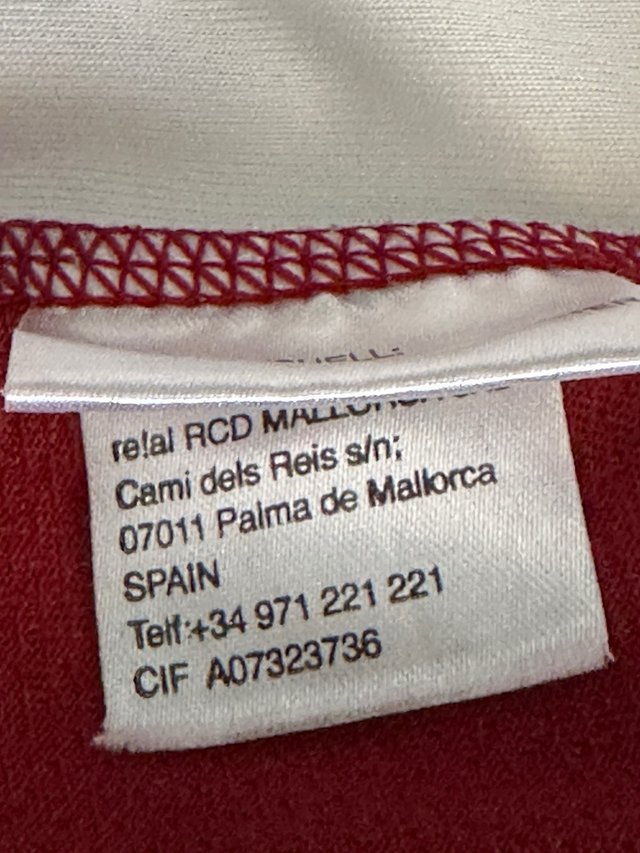 Camiseta RCD Mallorca 2005-06 Talla XL