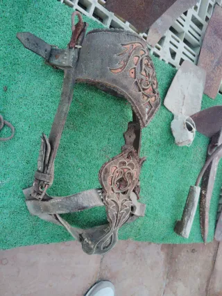 Cabezal de caballo antiguo