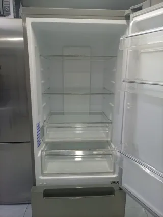 NEVERA HAIER PLATEADA 1.85/60 cm