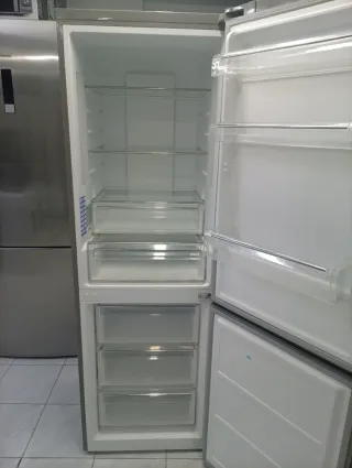 NEVERA HAIER PLATEADA 1.85/60 cm