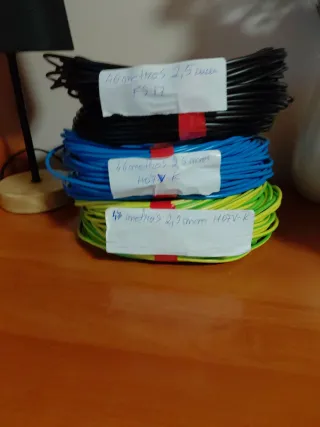 Cables eléctricos 2,5 mm H07V-K