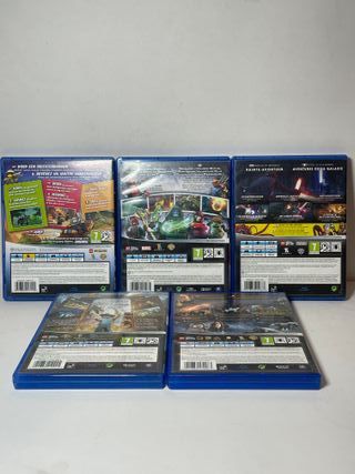 Lote 5 Juegos PS4 Lego PAL Completos