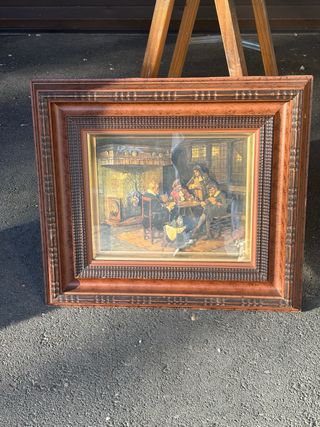 Cuadro decorativo con relieve