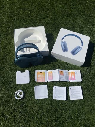 AirPods Max Azules Claros Nuevos